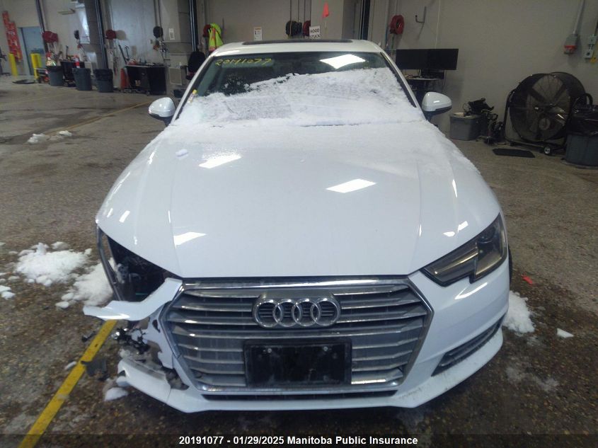 2017 Audi A4 2.0T Quattro VIN: WAUANAF48HN003214 Lot: 20191077