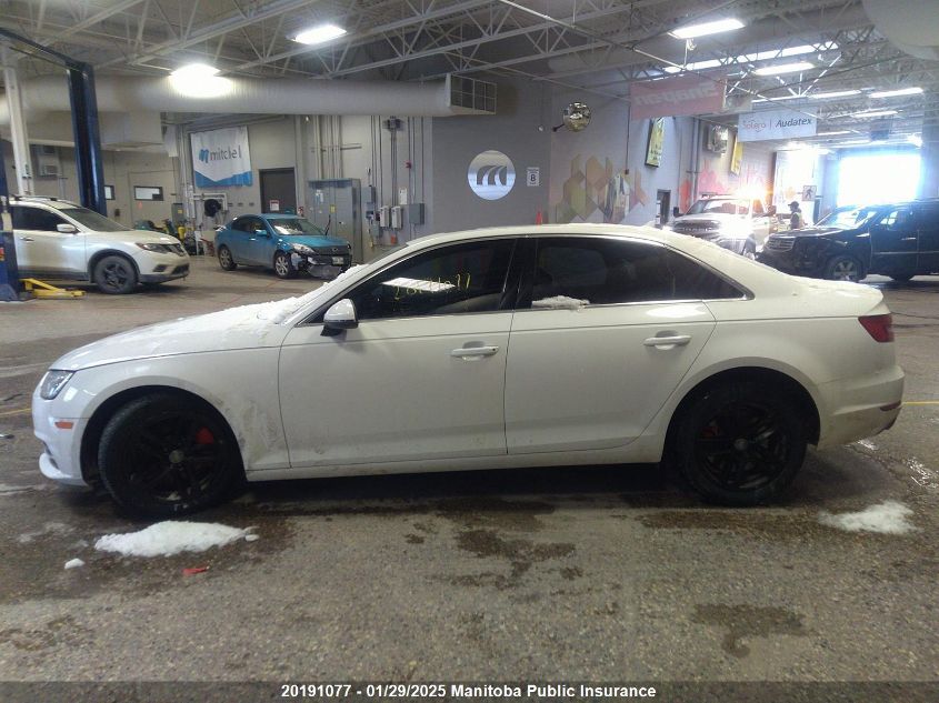 2017 Audi A4 2.0T Quattro VIN: WAUANAF48HN003214 Lot: 20191077