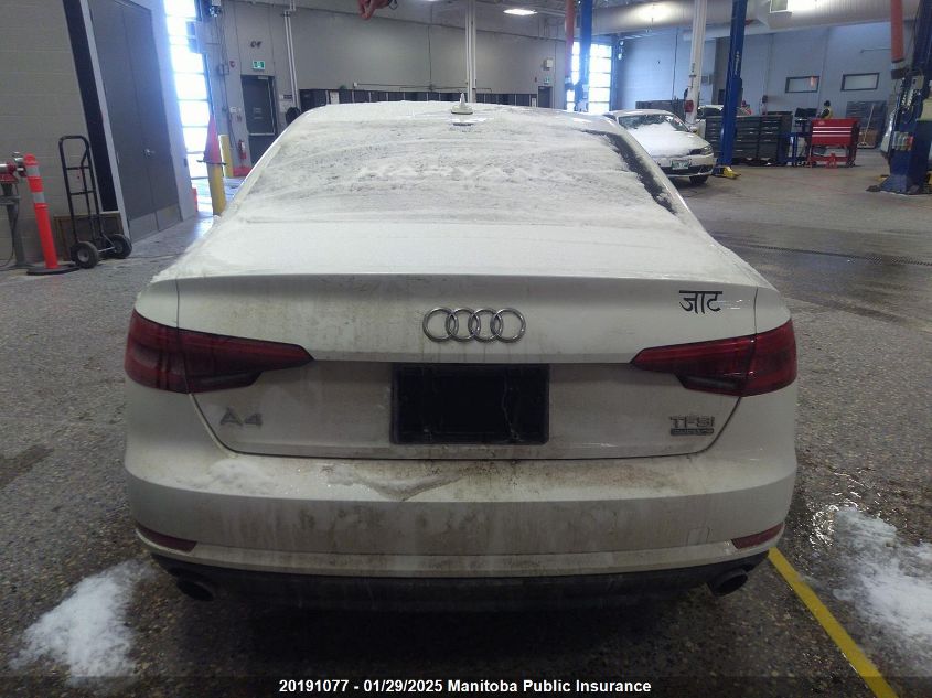 2017 Audi A4 2.0T Quattro VIN: WAUANAF48HN003214 Lot: 20191077