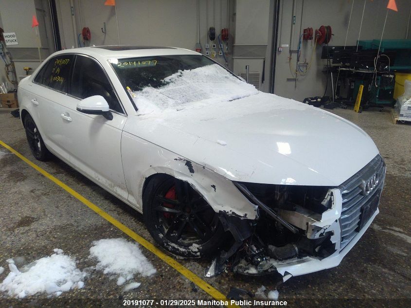 2017 Audi A4 2.0T Quattro VIN: WAUANAF48HN003214 Lot: 20191077