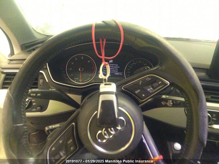 2017 Audi A4 2.0T Quattro VIN: WAUANAF48HN003214 Lot: 20191077