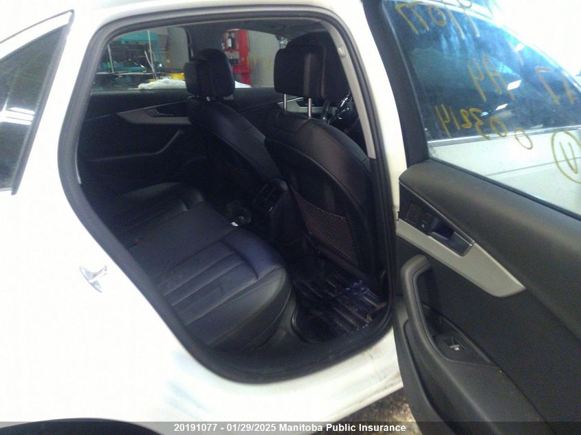 2017 Audi A4 2.0T Quattro VIN: WAUANAF48HN003214 Lot: 20191077