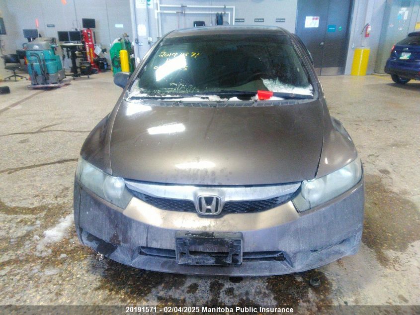 2009 Honda Civic Ex-L VIN: 2HGFA16219H023982 Lot: 20191571