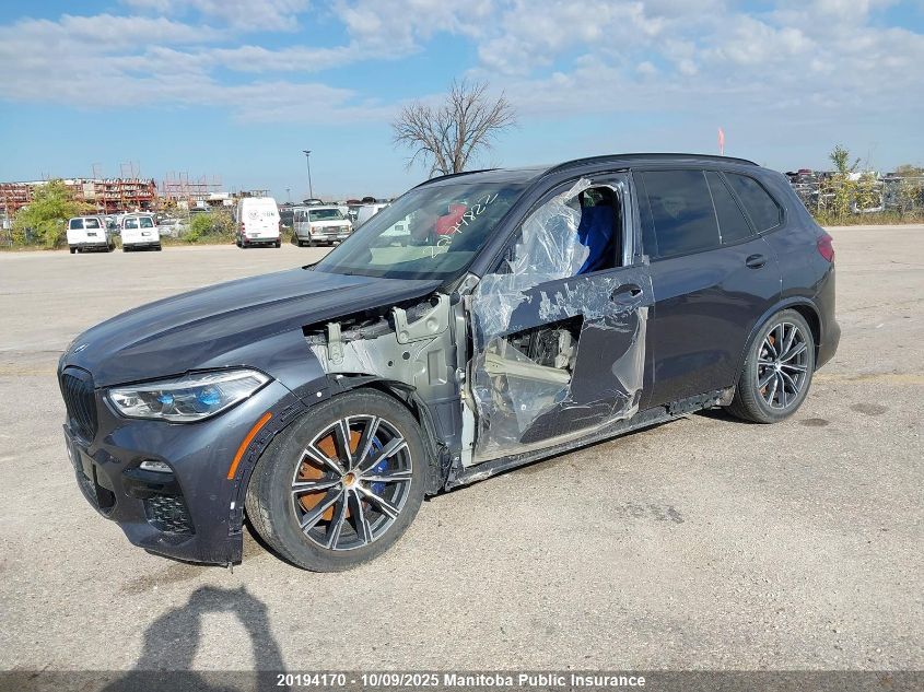 2021 BMW X5 40I VIN: 5UXCR6C01M9F49310 Lot: 20194170
