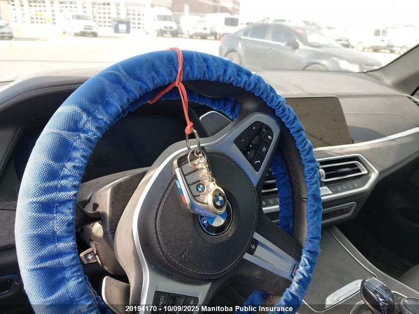 2021 BMW X5 40I VIN: 5UXCR6C01M9F49310 Lot: 20194170