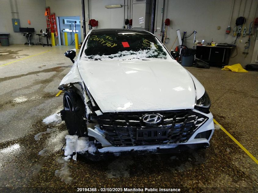 2021 Hyundai Sonata Sport 1.6T VIN: 5NPEJ4J20MH068852 Lot: 20194368