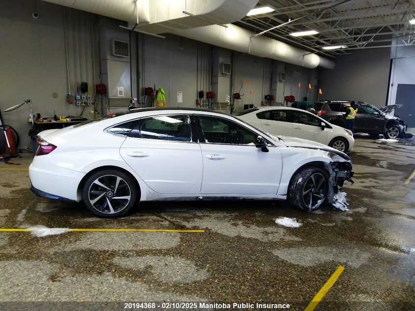 2021 Hyundai Sonata Sport 1.6T VIN: 5NPEJ4J20MH068852 Lot: 20194368