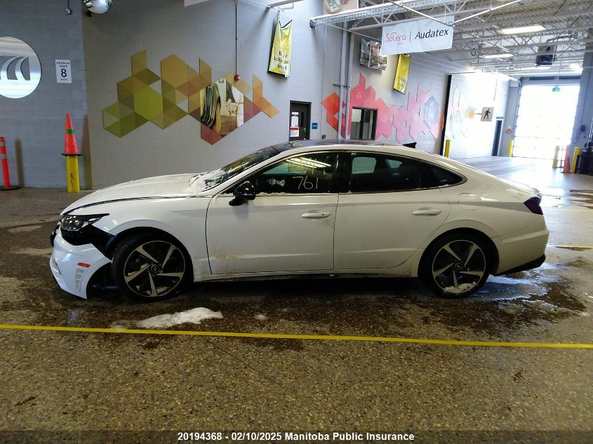 2021 Hyundai Sonata Sport 1.6T VIN: 5NPEJ4J20MH068852 Lot: 20194368