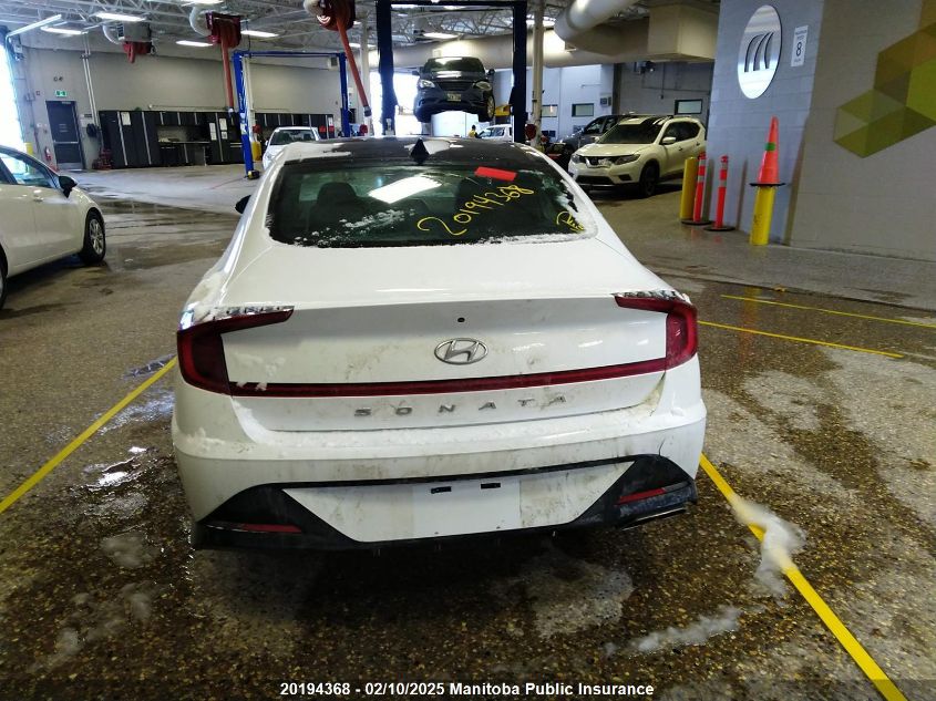 2021 Hyundai Sonata Sport 1.6T VIN: 5NPEJ4J20MH068852 Lot: 20194368