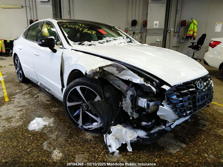 2021 Hyundai Sonata Sport 1.6T VIN: 5NPEJ4J20MH068852 Lot: 20194368