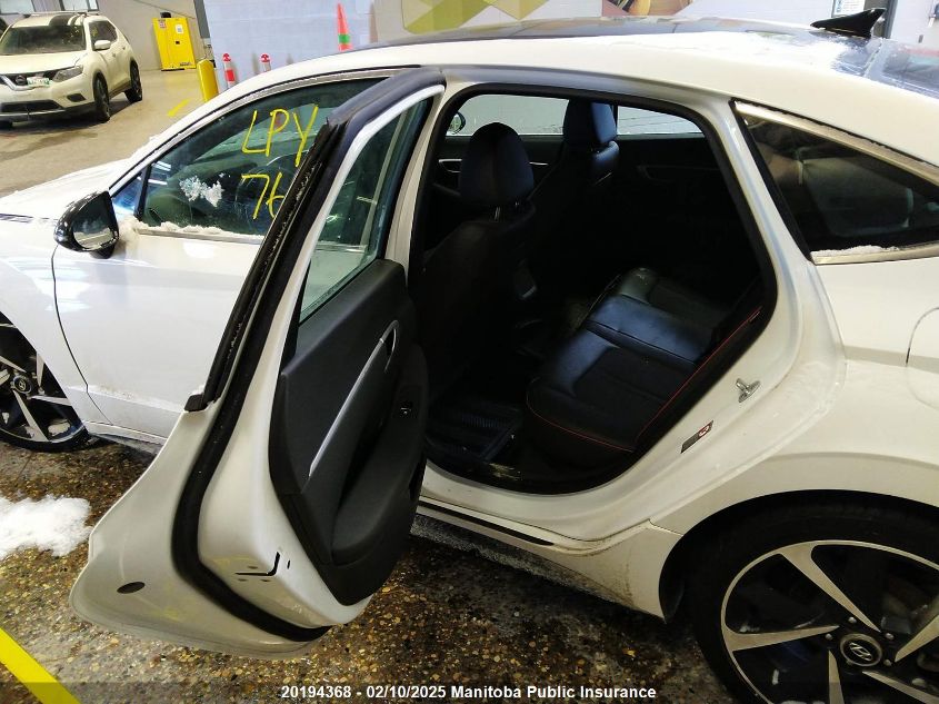 2021 Hyundai Sonata Sport 1.6T VIN: 5NPEJ4J20MH068852 Lot: 20194368