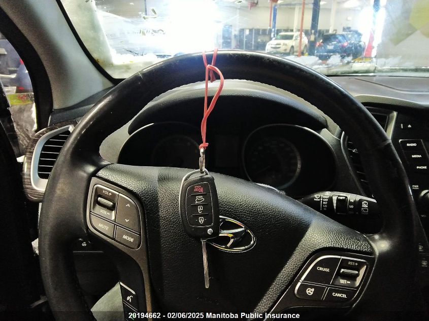 2016 Hyundai Santa Fe Sport VIN: 5XYZUDLB9GG308725 Lot: 20194662