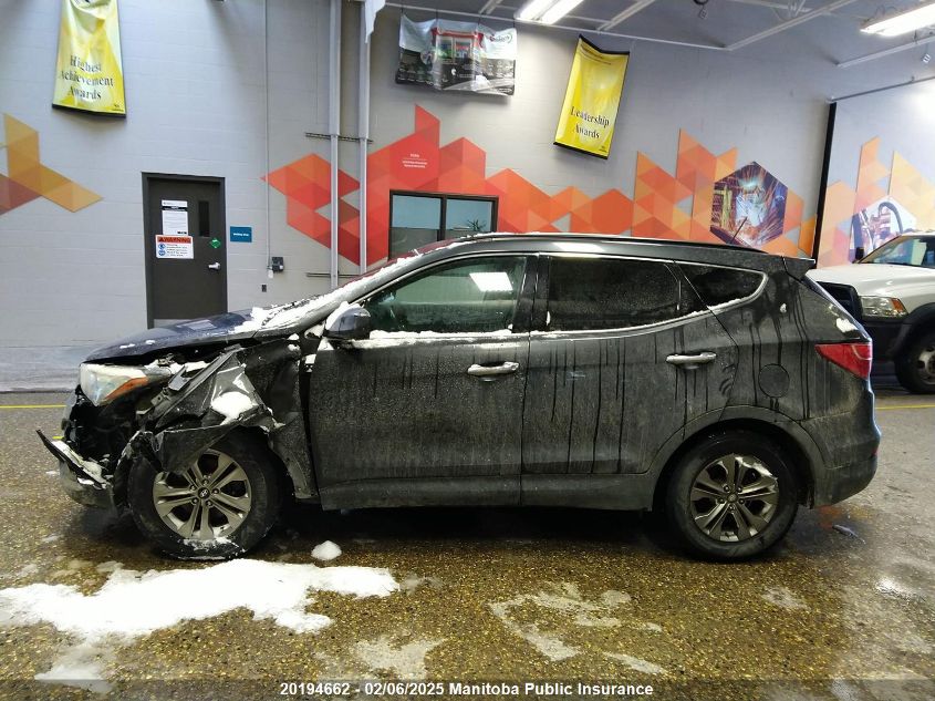 2016 Hyundai Santa Fe Sport VIN: 5XYZUDLB9GG308725 Lot: 20194662