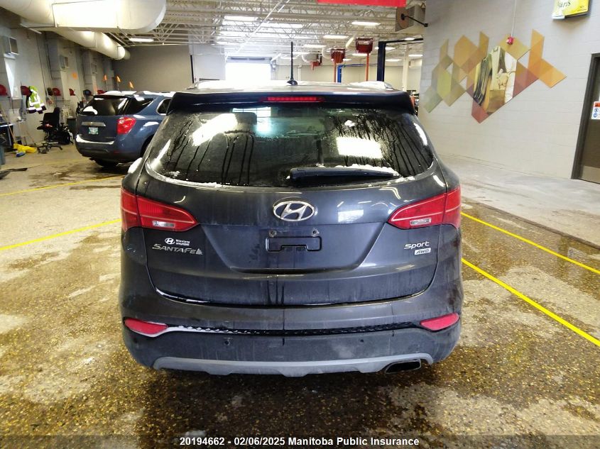 2016 Hyundai Santa Fe Sport VIN: 5XYZUDLB9GG308725 Lot: 20194662