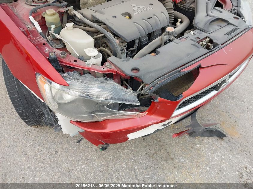 2008 Mitsubishi Lancer Gts VIN: JA3AU86U88U604206 Lot: 20196213