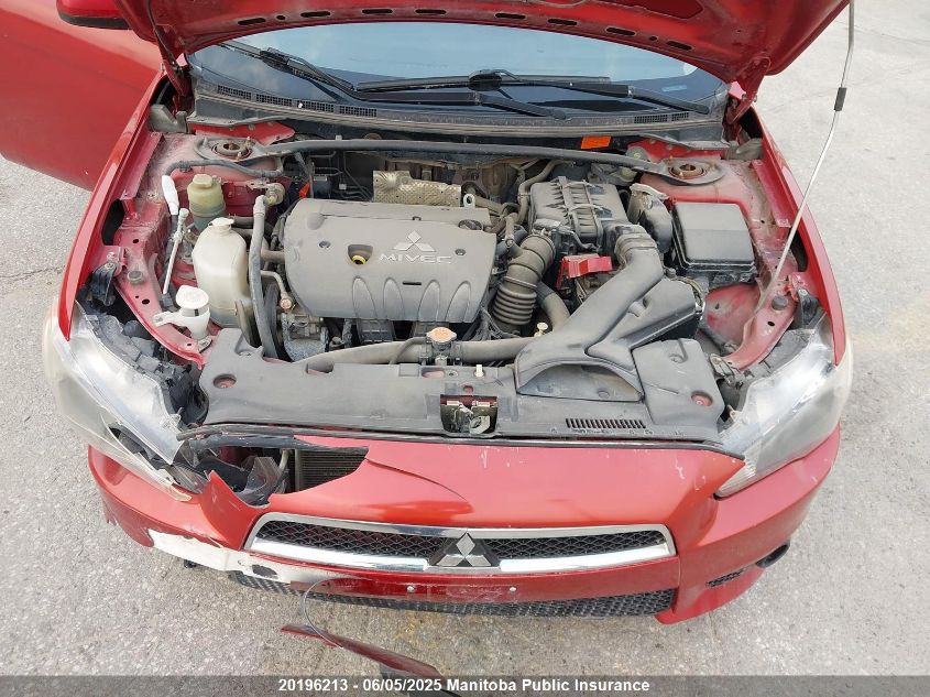 2008 Mitsubishi Lancer Gts VIN: JA3AU86U88U604206 Lot: 20196213