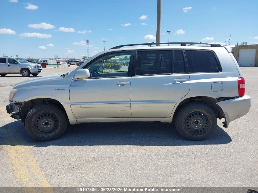 2003 Toyota Highlander Limited V6 VIN: JTEHF21A030134009 Lot: 20197305
