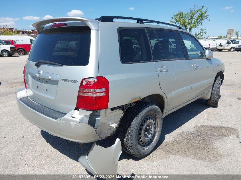 2003 Toyota Highlander Limited V6 VIN: JTEHF21A030134009 Lot: 20197305