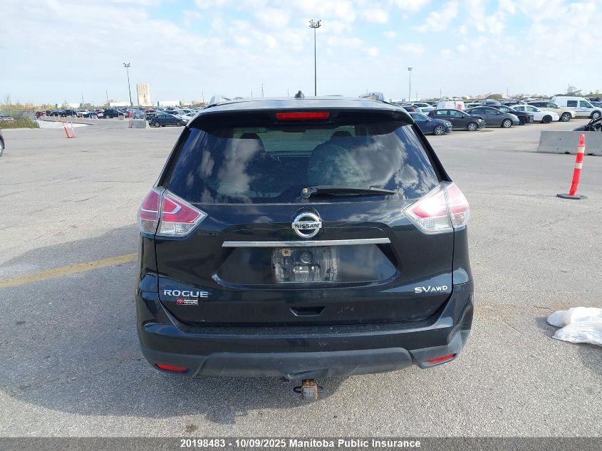 2016 Nissan Rogue S VIN: 5N1AT2MV1GC854304 Lot: 20198483
