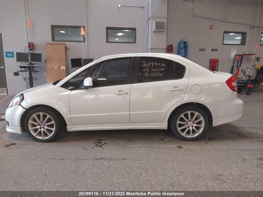 2008 Suzuki Sx4 Sport VIN: JS2YC415185111530 Lot: 20199116