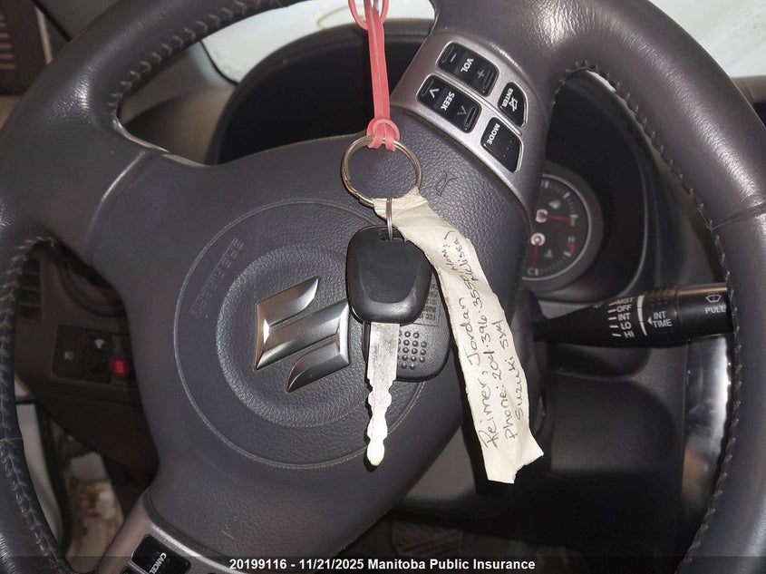 2008 Suzuki Sx4 Sport VIN: JS2YC415185111530 Lot: 20199116