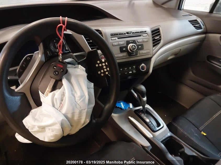 2012 Honda Civic Lx VIN: 2HGFB2F41CH104654 Lot: 20200178