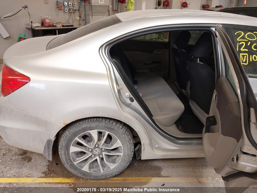 2012 Honda Civic Lx VIN: 2HGFB2F41CH104654 Lot: 20200178