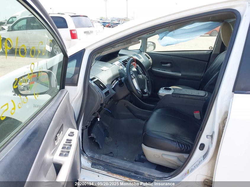 2012 Toyota Prius V VIN: JTDZN3EU8C3066577 Lot: 20200194