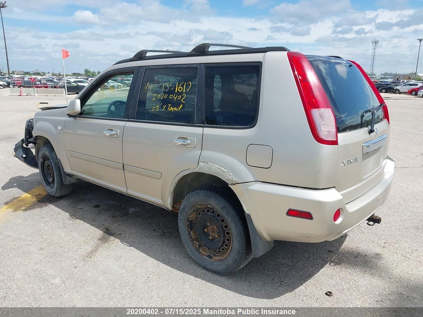 2005 Nissan X-Trail Xe/Se/Le VIN: JN8BT08T25W001612 Lot: 20200402
