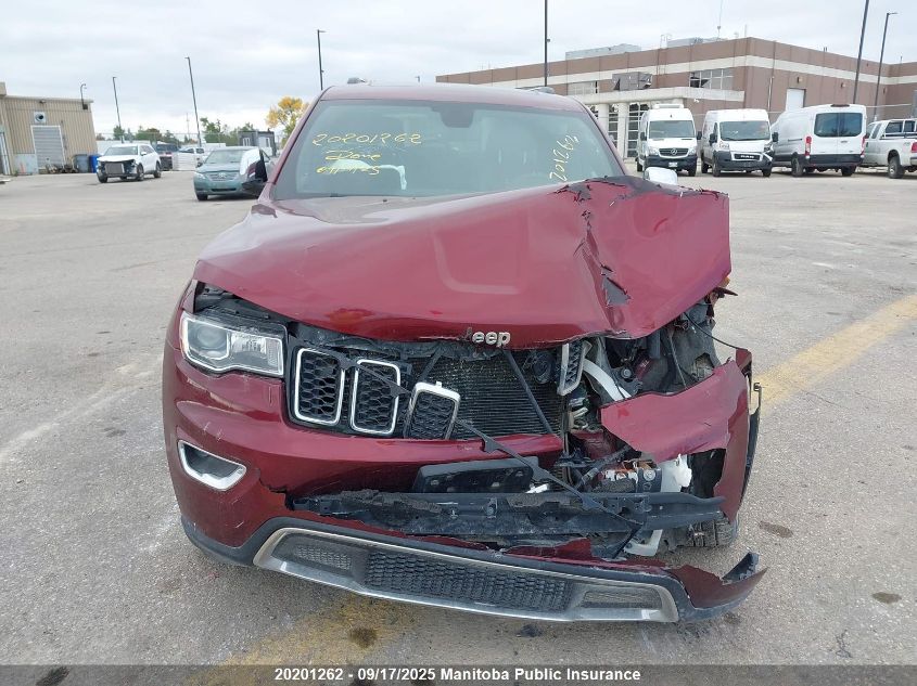 2020 Jeep Grand Cherokee Limited VIN: 1C4RJFBG1LC310324 Lot: 20201262