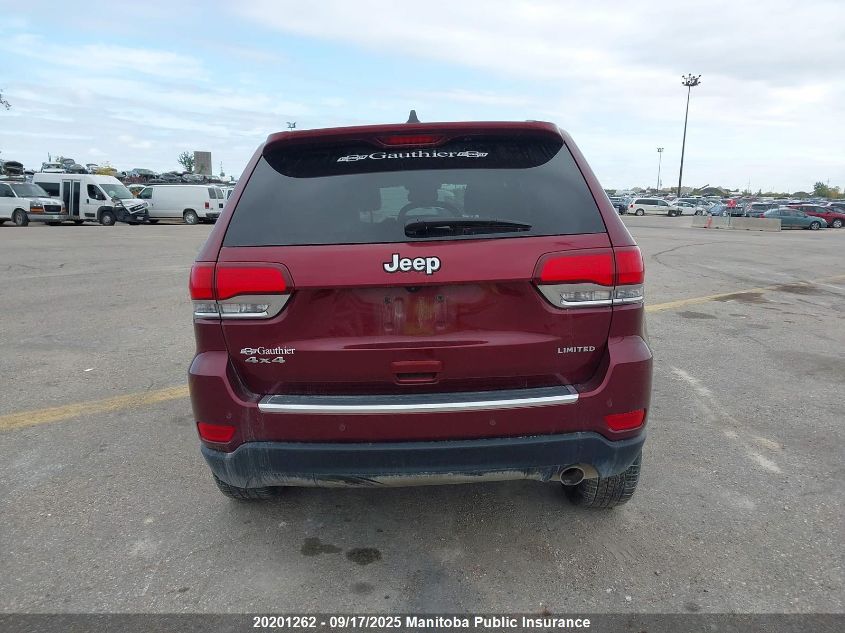 2020 Jeep Grand Cherokee Limited VIN: 1C4RJFBG1LC310324 Lot: 20201262