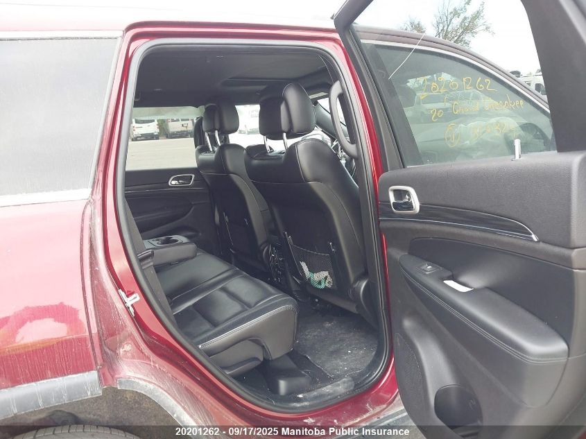 2020 Jeep Grand Cherokee Limited VIN: 1C4RJFBG1LC310324 Lot: 20201262