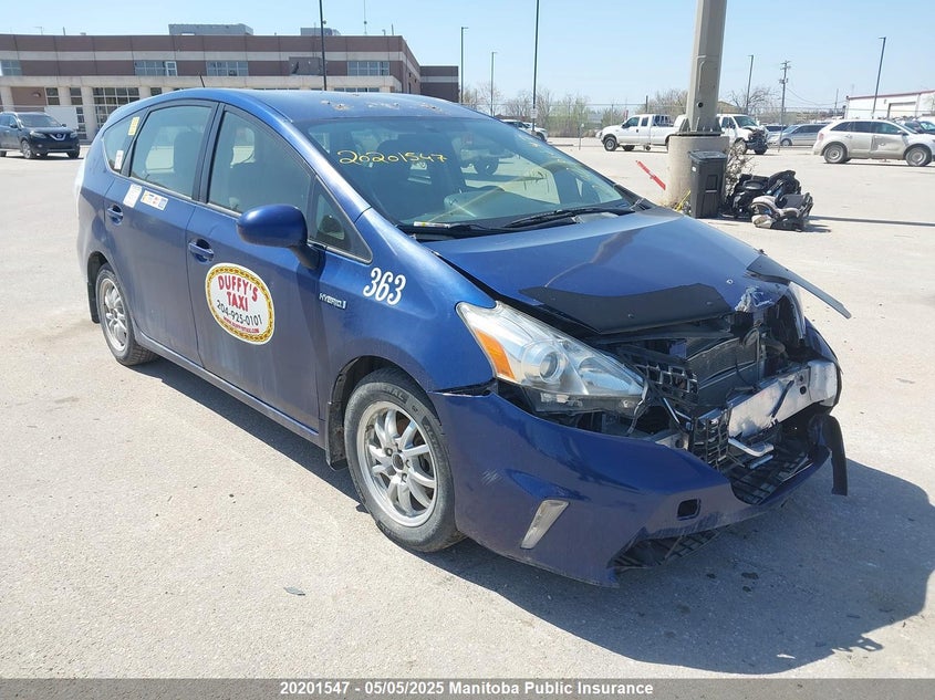 2014 Toyota Prius V VIN: JTDZN3EU6E3351894 Lot: 20201547