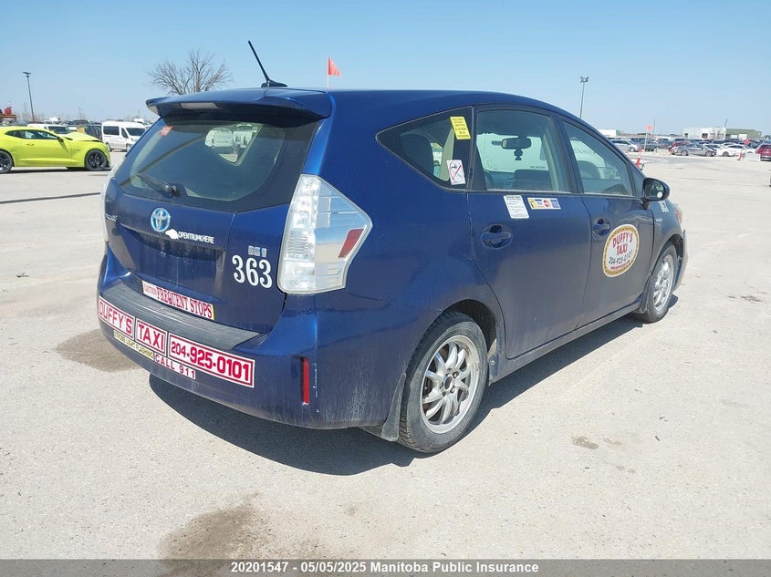 2014 Toyota Prius V VIN: JTDZN3EU6E3351894 Lot: 20201547