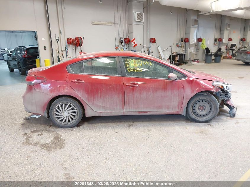 2018 Kia Forte Lx VIN: 3KPFL4A74JE216835 Lot: 20201643