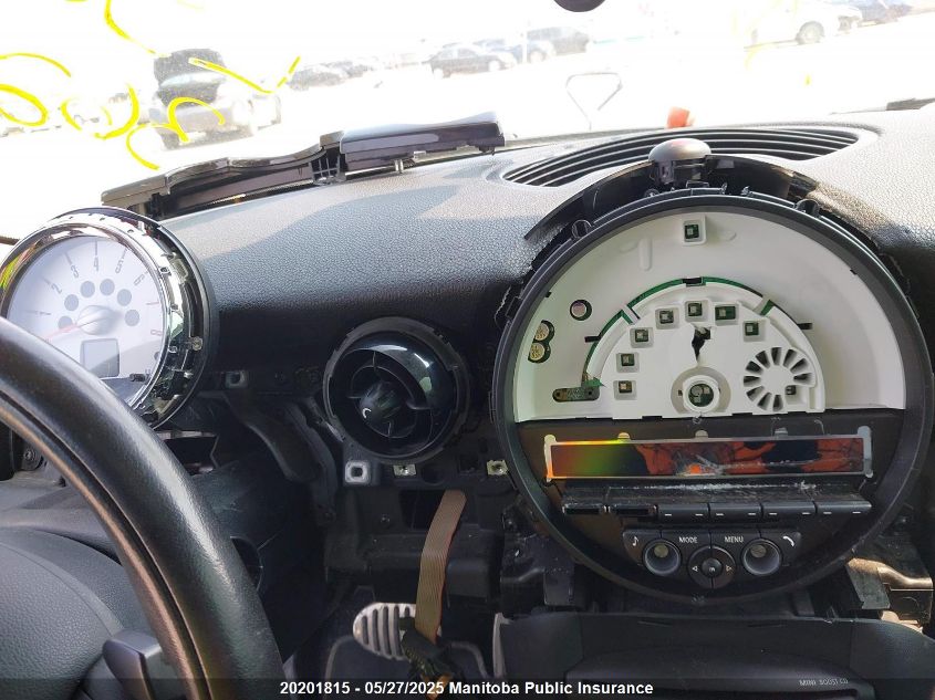 2011 Mini Cooper S VIN: WMWSV3C59BTY10020 Lot: 20201815