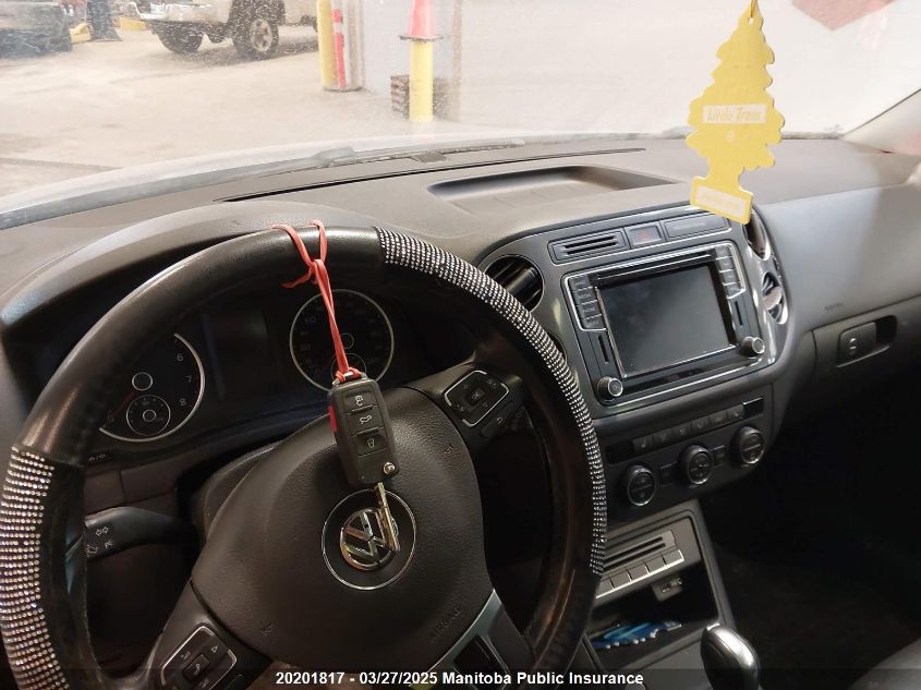 2016 Volkswagen Tiguan 2.0 Tsi VIN: WVGJV7AX8GW568672 Lot: 20201817