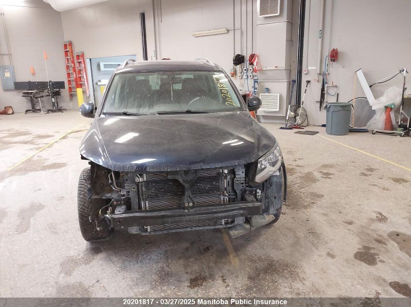 2016 Volkswagen Tiguan 2.0 Tsi VIN: WVGJV7AX8GW568672 Lot: 20201817