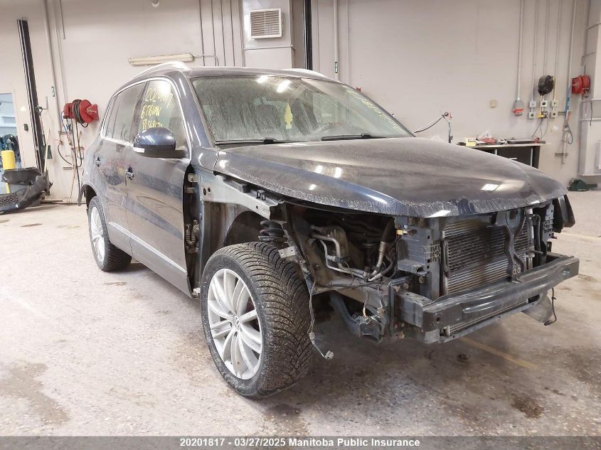 2016 Volkswagen Tiguan 2.0 Tsi VIN: WVGJV7AX8GW568672 Lot: 20201817