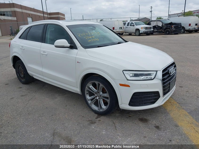 2017 Audi Q3 VIN: WA1GCCFSXHR007068 Lot: 20202033