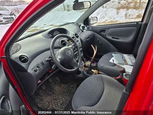 2005 Toyota Echo Le VIN: JTDKT123750087741 Lot: 20202444