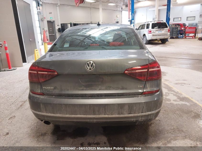 2018 Volkswagen Passat 2.0 Tsi VIN: 1VWAA7A36JC024688 Lot: 20202447