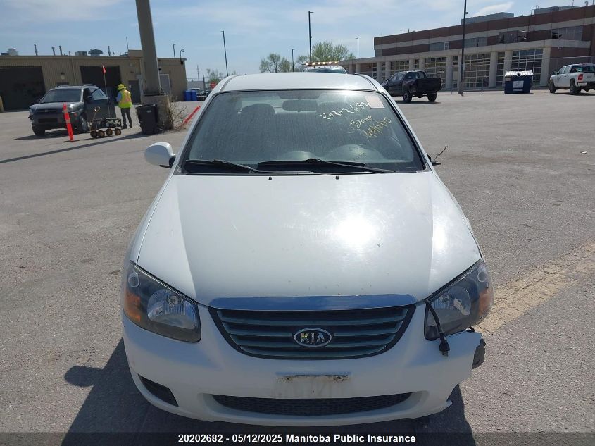 2009 Kia Spectra Lx Convenience VIN: KNAFE221995649709 Lot: 20202682