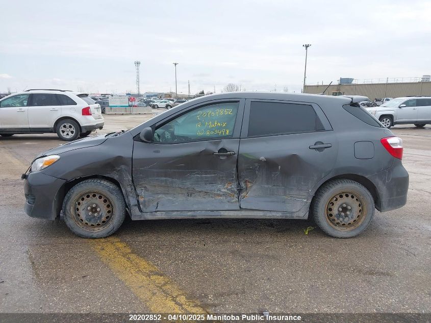 2012 Toyota Matrix VIN: 2T1KU4EE3CC803498 Lot: 20202852
