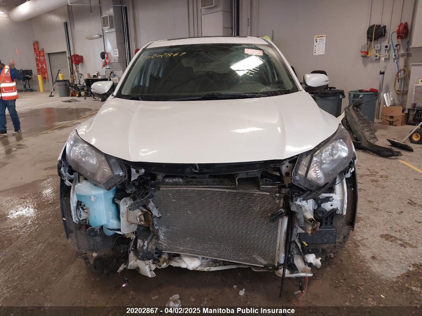 2016 Honda Hr-V Lx VIN: 3CZRU5H50GM102991 Lot: 20202867