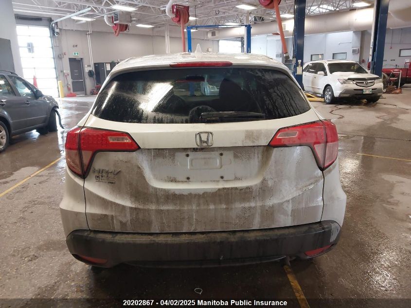 2016 Honda Hr-V Lx VIN: 3CZRU5H50GM102991 Lot: 20202867