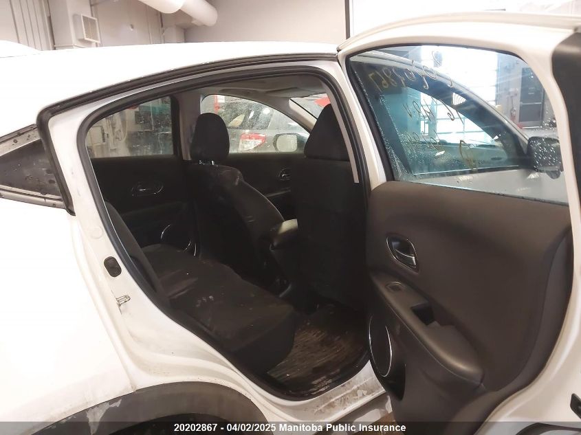 2016 Honda Hr-V Lx VIN: 3CZRU5H50GM102991 Lot: 20202867