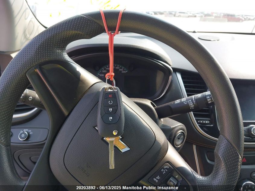 2022 Chevrolet Trax Ls VIN: KL7CJNSM9NB528040 Lot: 20203892