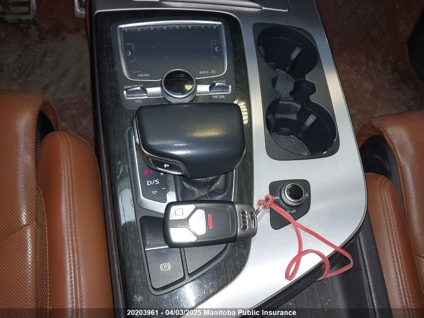 2017 Audi Q7 V6 VIN: WA1WAAF70HD042927 Lot: 20203961