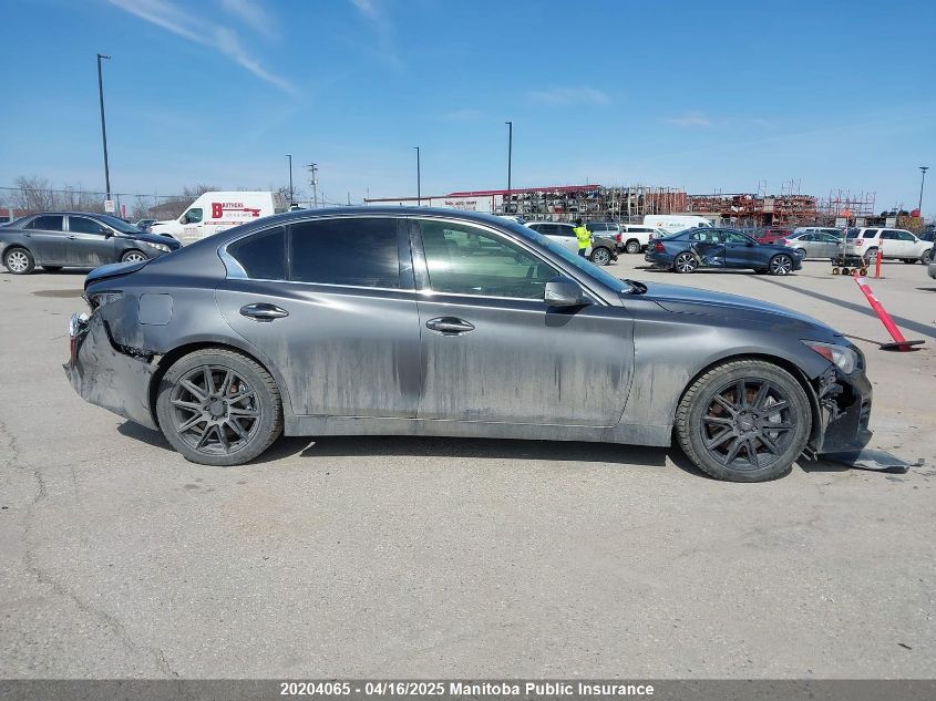 2015 Infiniti Q50 VIN: JN1BV7ARXFM414956 Lot: 20204065